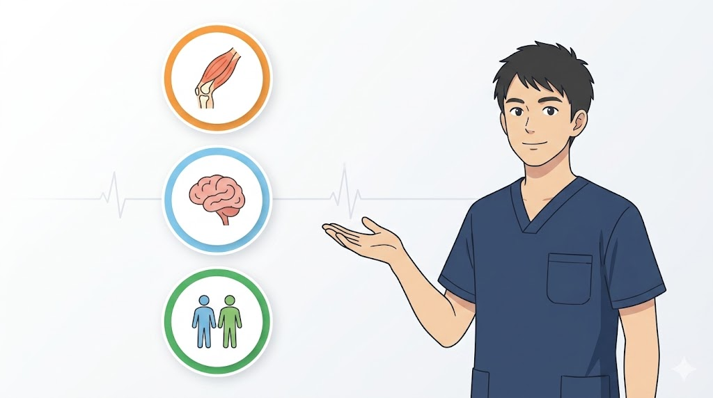 3つのスイッチのイメージ